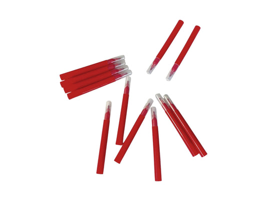 12 RED Mini edible ink markers for cookie decorating