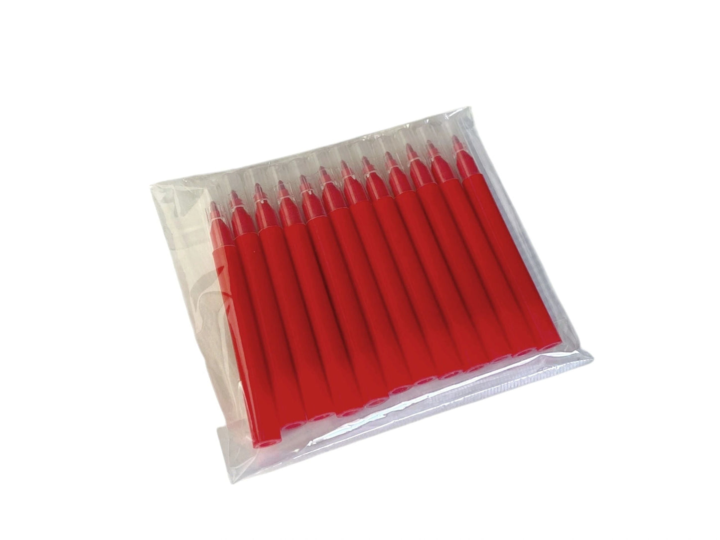 12 RED Mini edible ink markers for cookie decorating