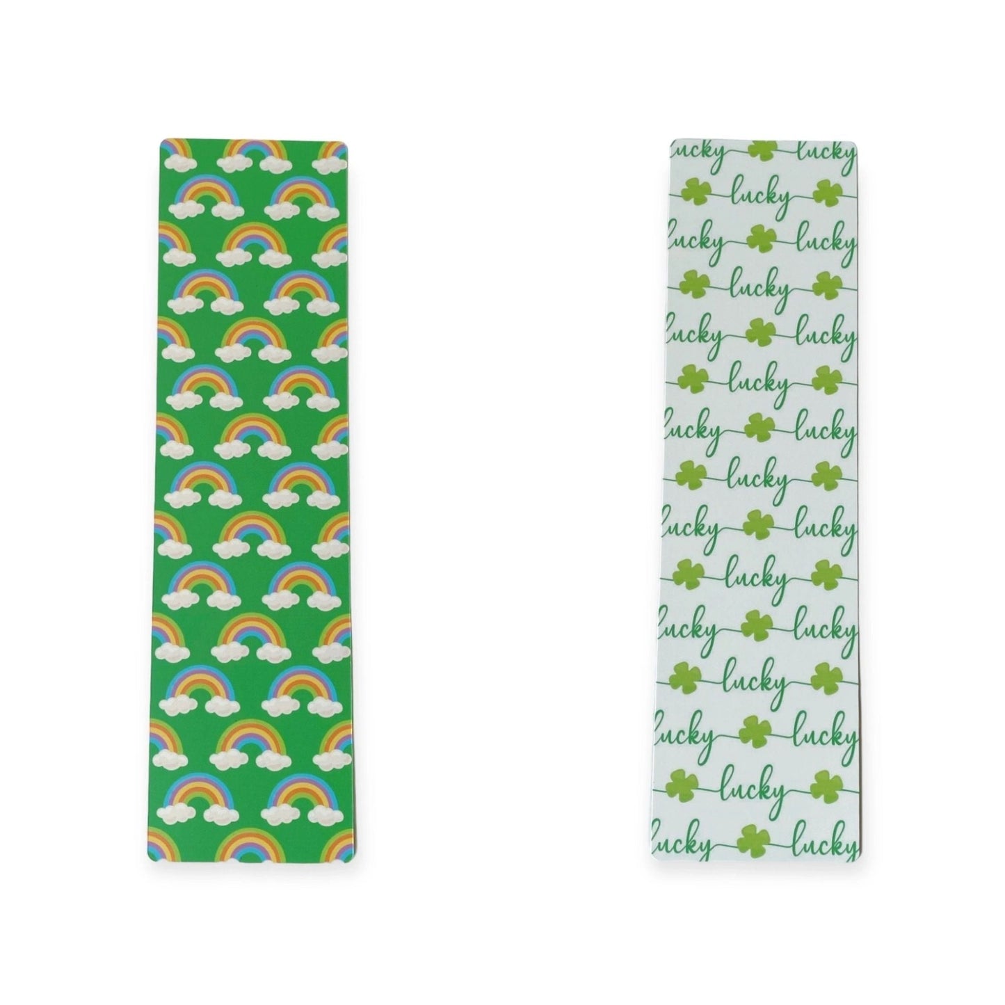 Double Sided Bag Inserts 25 pcs- Saint Paddy's Day Rainbows/ lucky