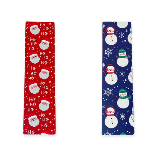Double Sided Bag Inserts 25 pcs- Snowmen/ Santa