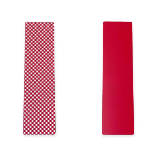 Double Sided Bag Inserts 25 pcs- Red/ gingham