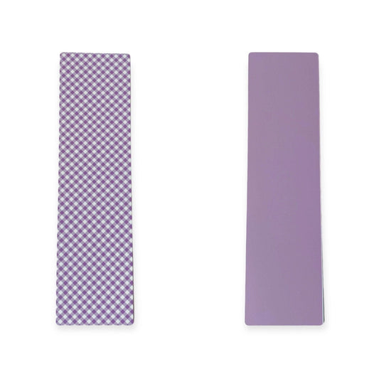 Double Sided Bag Inserts 25 pcs- Lavender/ gingham