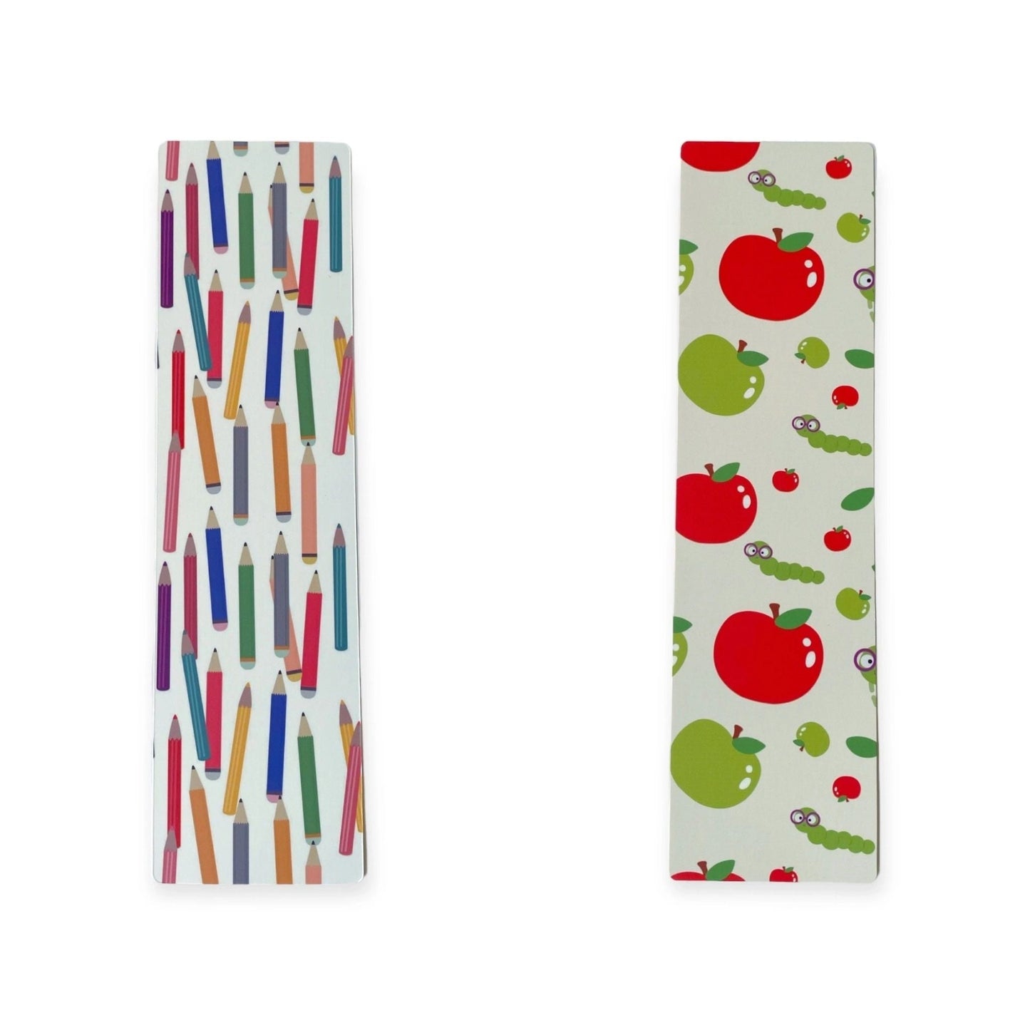 Double Sided Bag Inserts 25 pcs- Book worm/ pencils