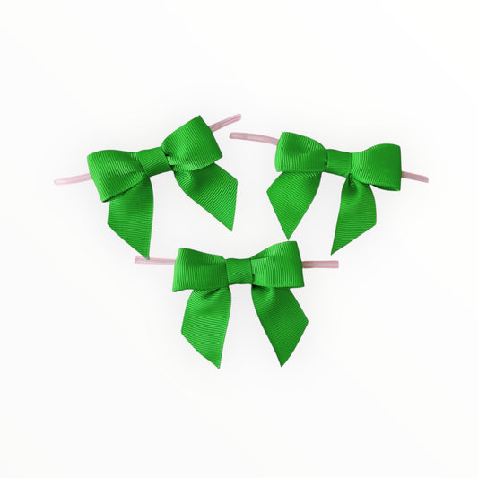 Classical Green Pre-tied Bow -50 pcs/ pack
