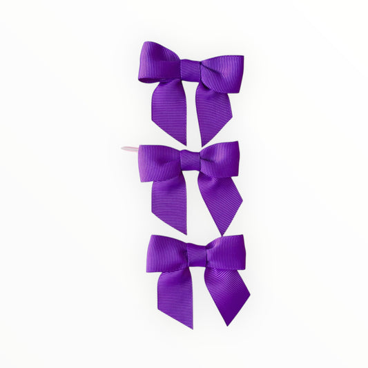 Purlple Pre-tied Bow -50 pcs/ pack