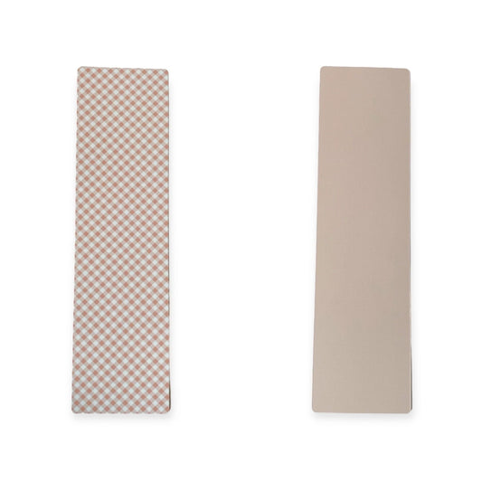 Double Sided Bag Inserts 25 pcs- Cream/ gingham