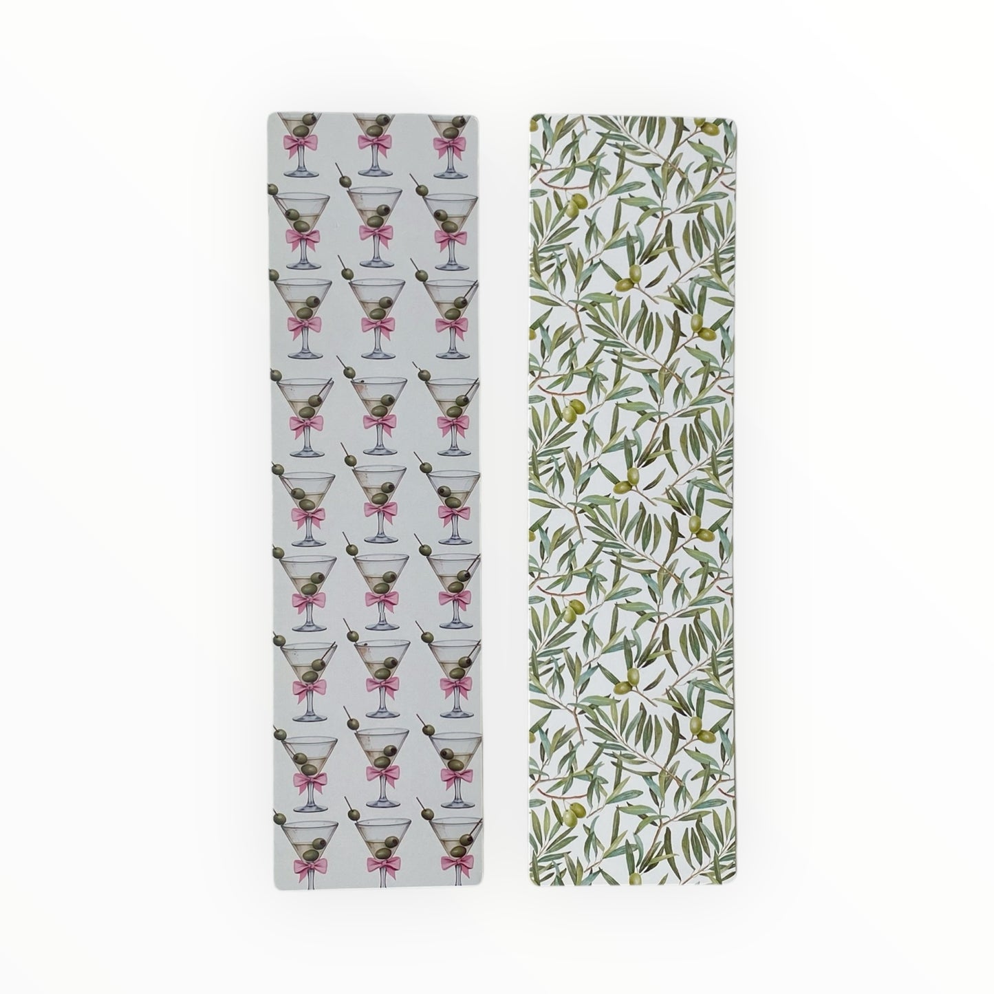 Double Sided Bag Inserts 25 pcs- Martini Glass/ Olive/ Olive Branch