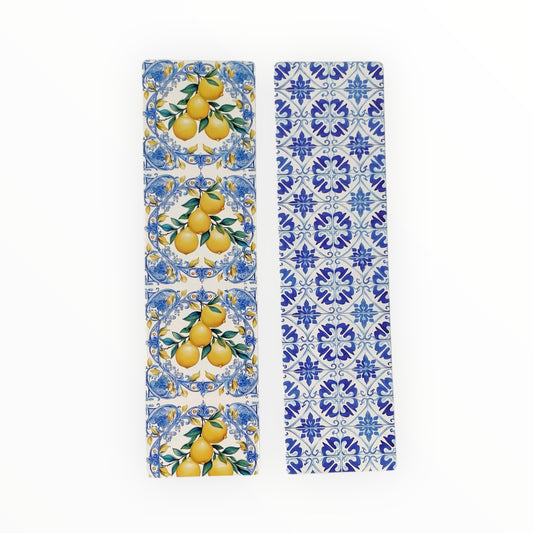 Double Sided Bag Inserts 25 pcs- Lemon/ Mediterranean Tile