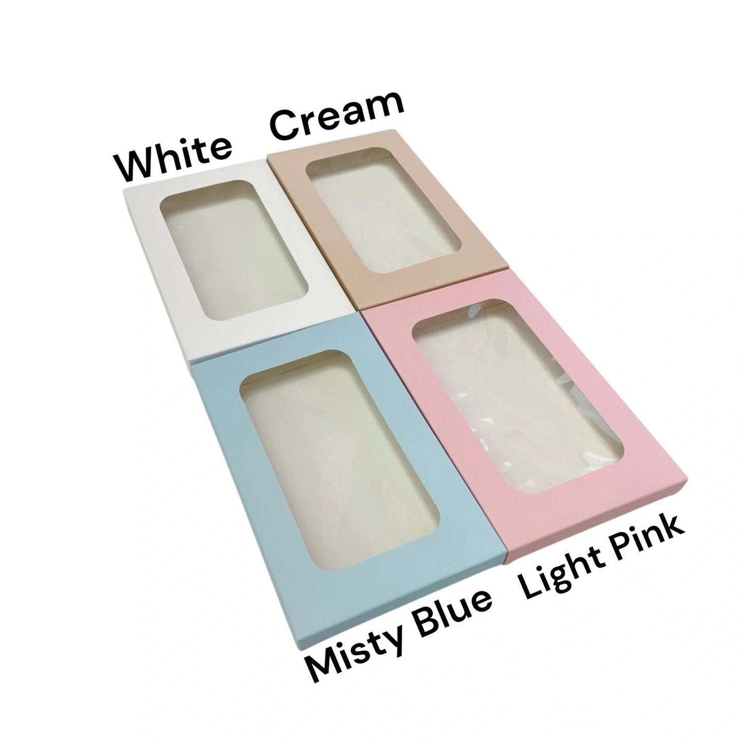 50 Medium Cookie Box-Choose your color