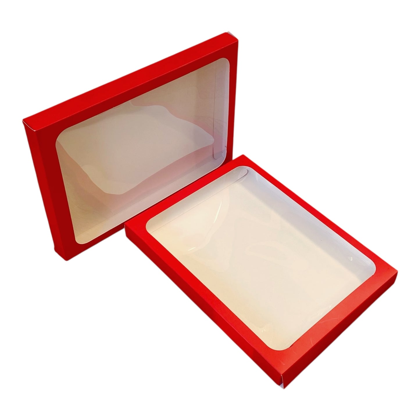Red Boxes NO trays for 12 Mini Cookies