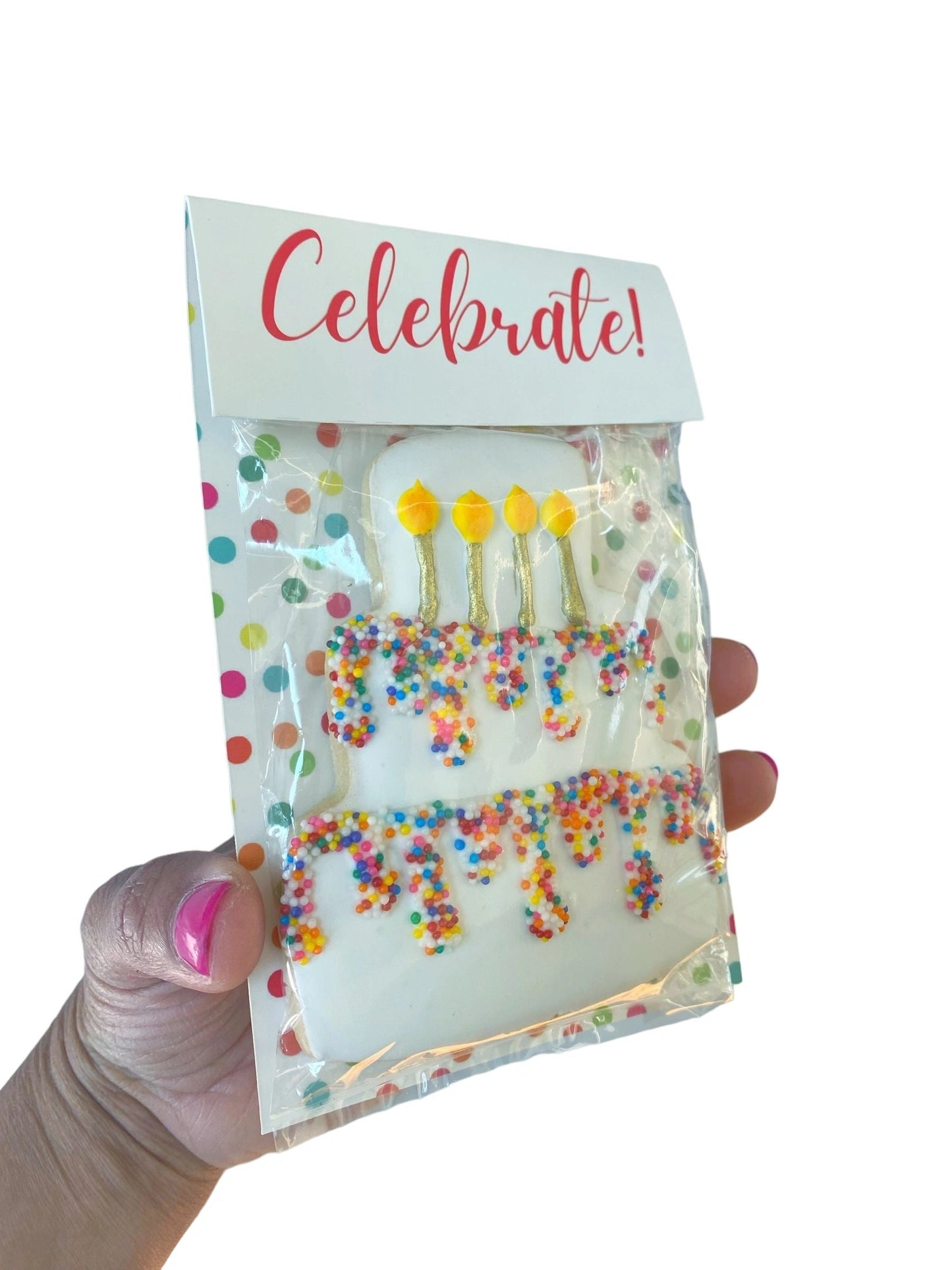 Bag Toppers- 25 pcs- Celebrate