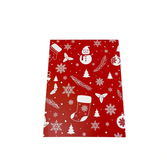 Bag Toppers- 25 pcs- Red Christmas