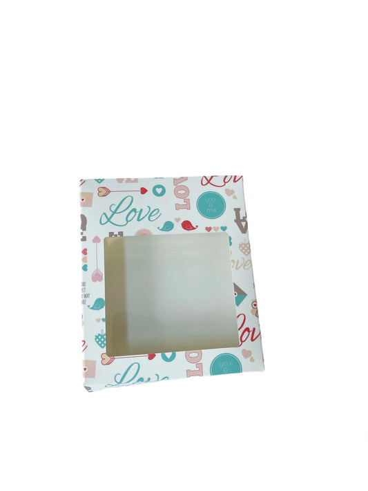 Small Cookie Box Valentine's Day (White)