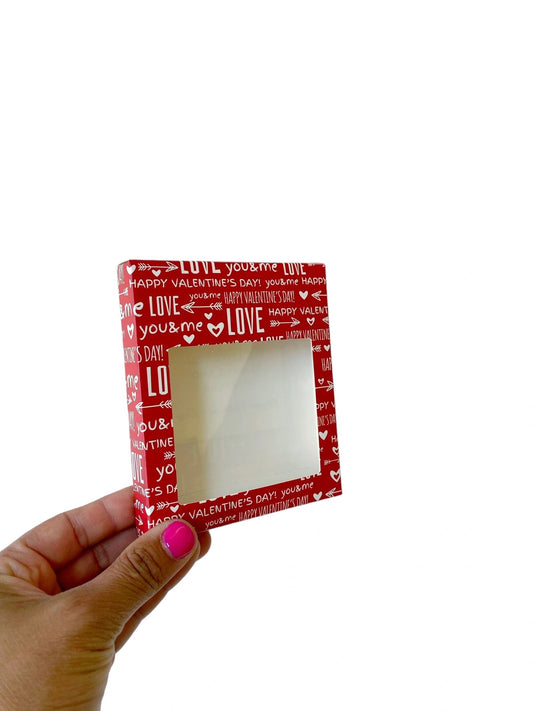 Small Cookie Box Valentine's Day (Red)