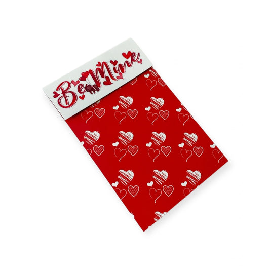Bag Toppers- 25 pcs- Valentine's Day (Red)