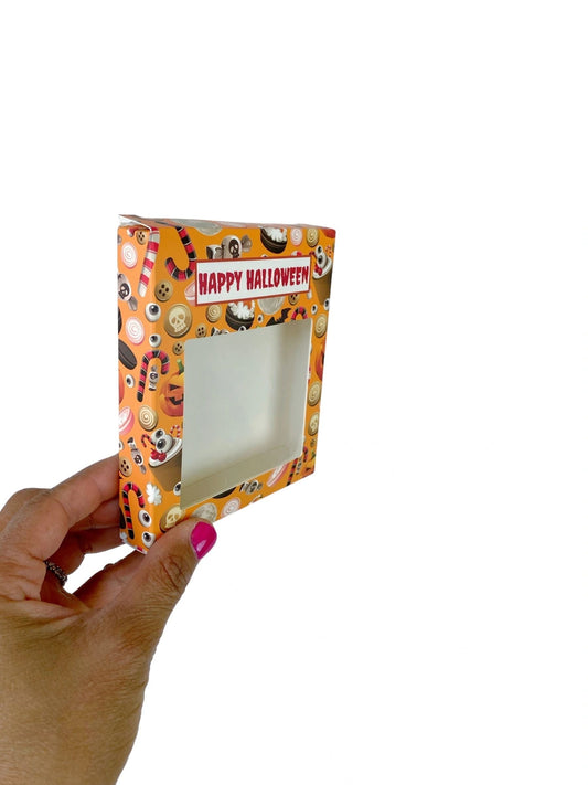 Small Cookie Box Halloween (orange)