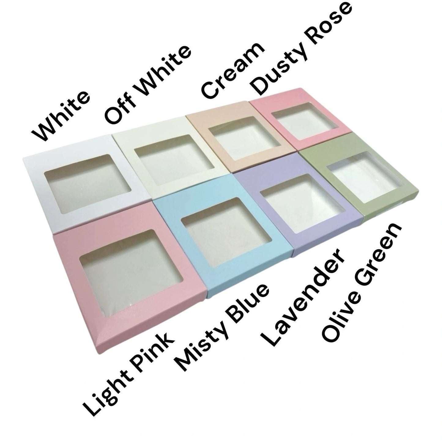 100 Small Cookie Box-Choose your color
