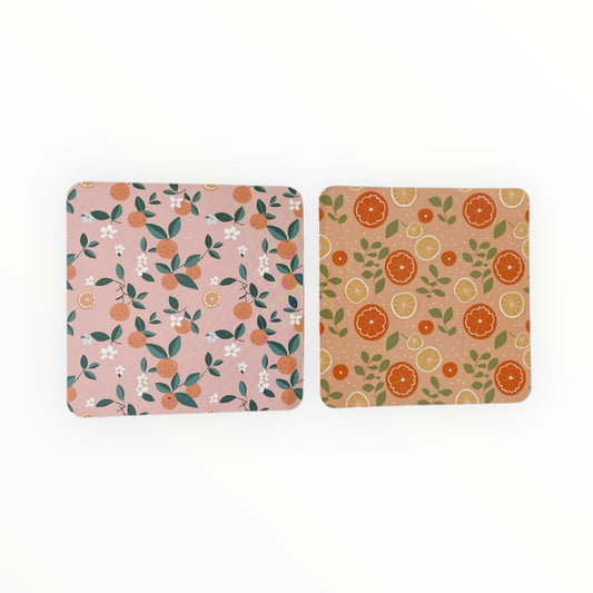 Square Double Sided Bag Inserts 25 pcs- Oranges/ Citrus/ Cuties