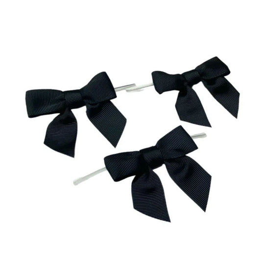 Black Pre-tied Bow 50 pcs/ pack