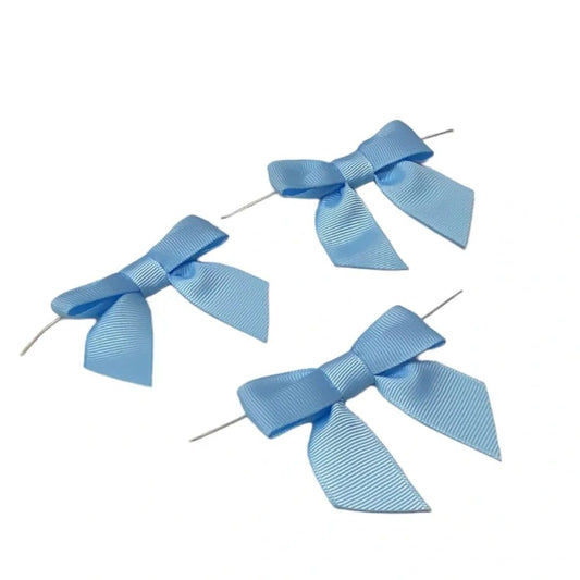 Blue Bird Pre-tied Bow -50 pcs/ pack