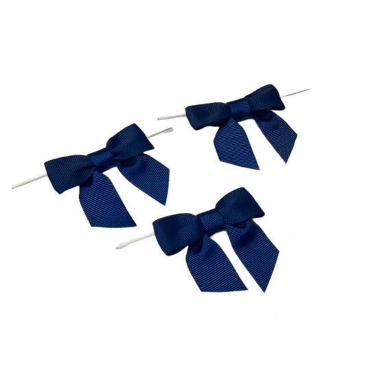 Navy Pre-tied Bow -50 pcs/ pack