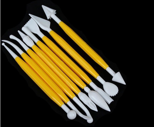 8 Pcs Fondant Cake Decorating/ Flower Modelling Tools