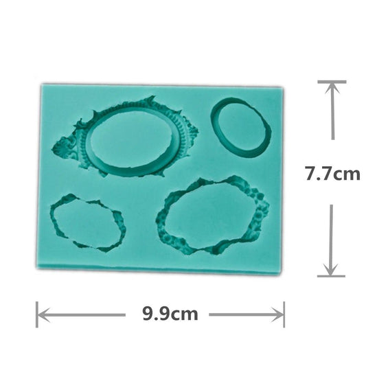 Frame 4-Cavity silicone mold