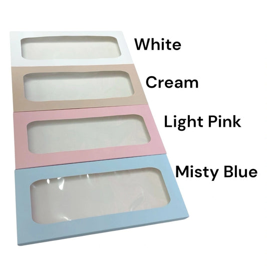 100 Large Cookie Box-Choose your color