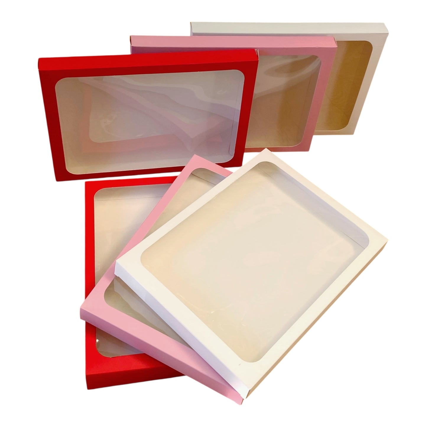 White Boxes NO trays for 12 Mini Cookies