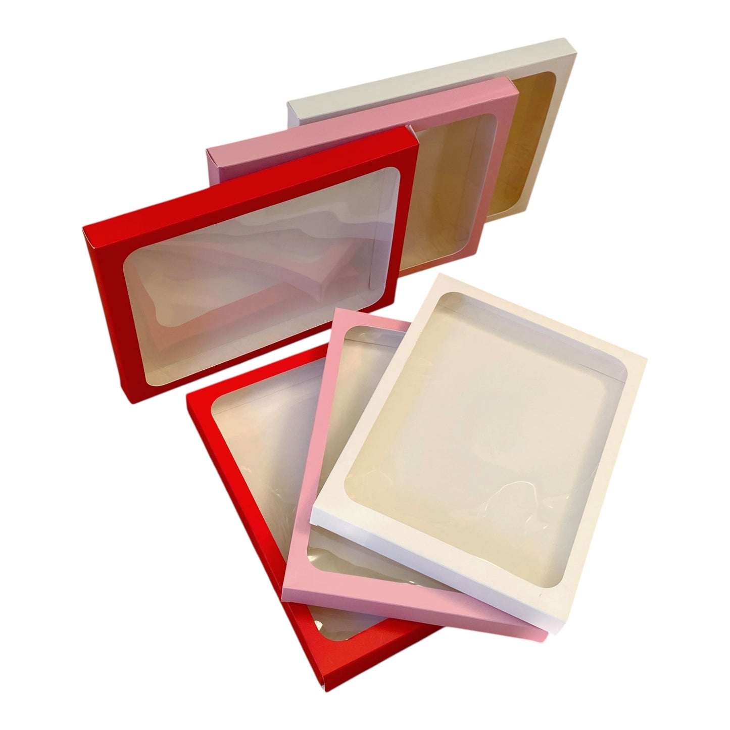 White Boxes NO trays for 12 Mini Cookies