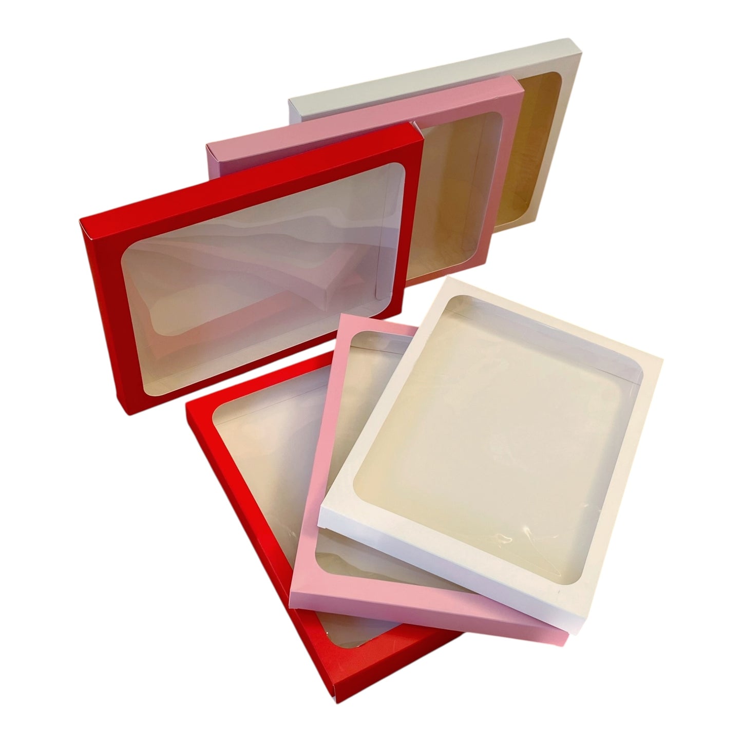 White Boxes NO trays for 12 Mini Cookies