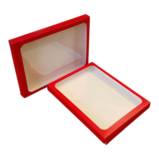 Red Boxes NO trays for 12 Mini Cookies
