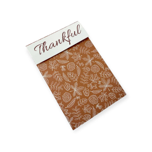 Bag Toppers- 25 pcs- Thankful