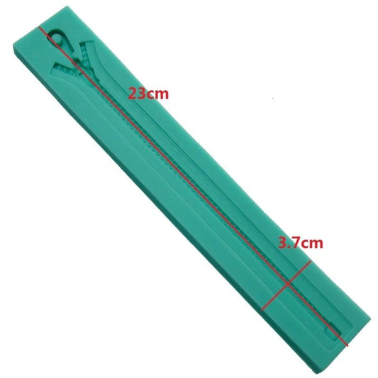 Zipper silicone mold