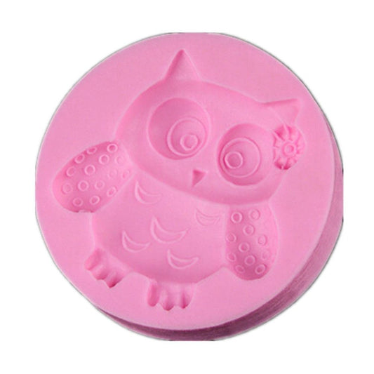3D Owl silicone mold